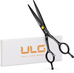 Professional Hair Cutting Scissors for Men, 6.5 Inch Sharp Barber Hair Shears, Premium Stainless Steel Straight Haircut Tool